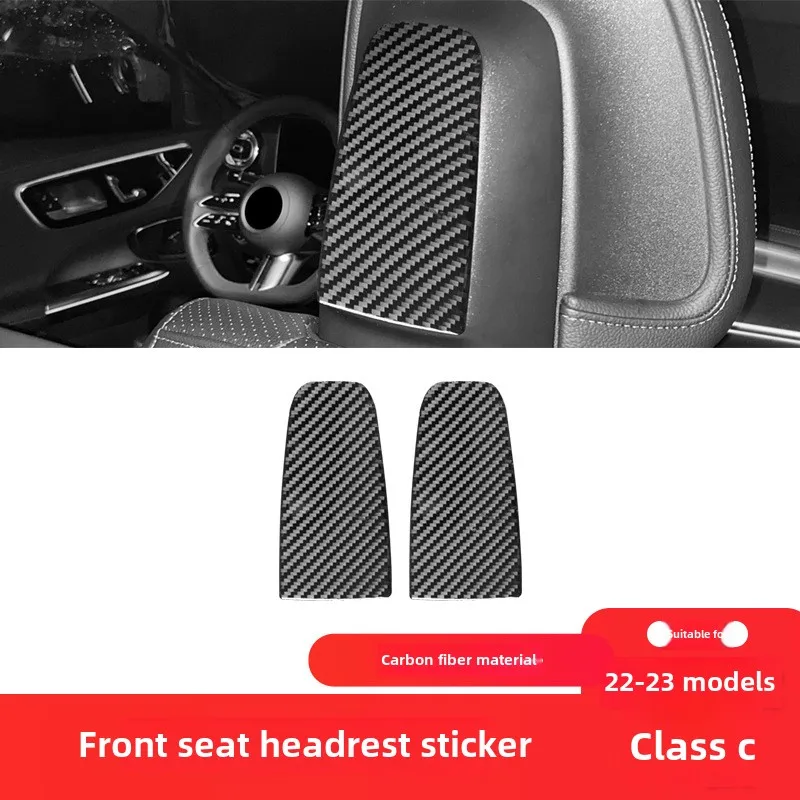 Suitable for Mercedes-Benz 22-23 new C-class W206 interior modification parts seat headrest decorative sticker
Suitable for Mercedes-Benz 22-23 new C-class W206 interior modification parts seat headrest decorative sticker