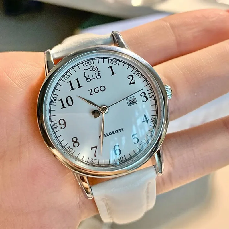 Kawaii Sanrios Watches Anime Hellokitty Silent Waterproof Quartz Watch Beauty Fashion Lady Couple Cartoon Watches Birthday Gifts
Kawaii Sanrios Watches Anime Hellokitty Silent Waterproof Quartz Watch Beauty Fashion Lady Couple Cartoon Watches Birthday Gifts
