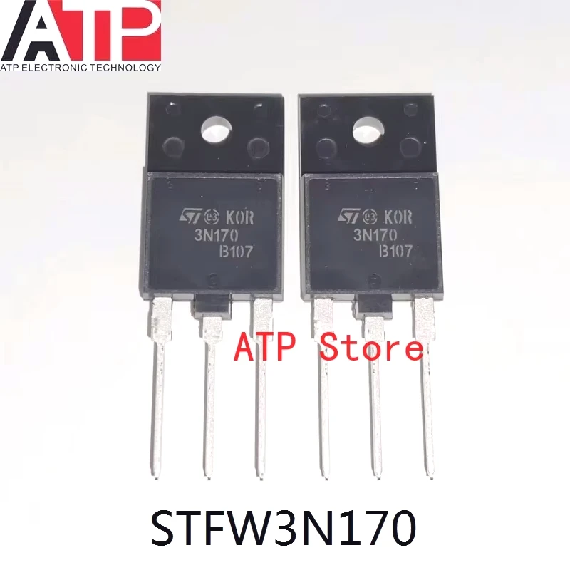 10PCS/LOT 100% New Original STFW3N170 3N170 STFW3 TO-3P Transistors MOSFET N-CH 1700V 2.6A ISOWATT
10PCS/LOT 100% New Original STFW3N170 3N170 STFW3 TO-3P Transistors MOSFET N-CH 1700V 2.6A ISOWATT