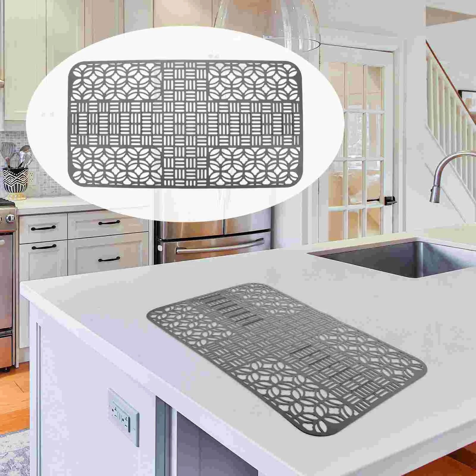 Coffee Machine Sink Mat Counter Espreso Drying Pads for Kitchen Silica Gel Dish Mats
Coffee Machine Sink Mat Counter Espreso Drying Pads for Kitchen Silica Gel Dish Mats