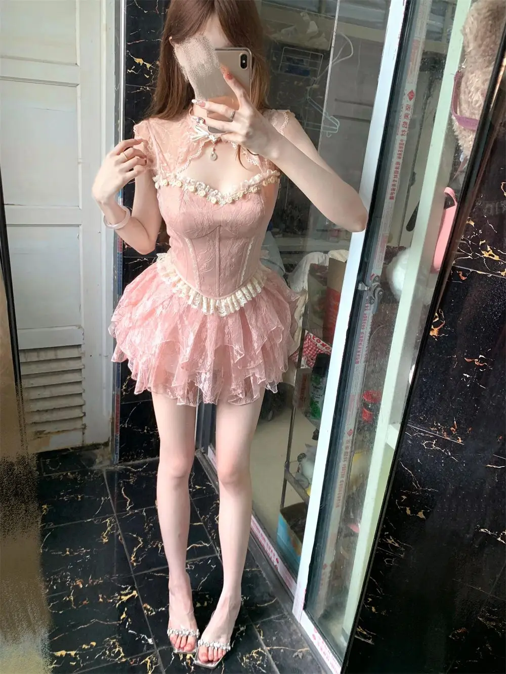 Gagarich Heavy Industry Lace Design Irregular Top Summer New Style Super Fairy High Waist Puff Half Skirt Set Women
Gagarich Heavy Industry Lace Design Irregular Top Summer New Style Super Fairy High Waist Puff Half Skirt Set Women