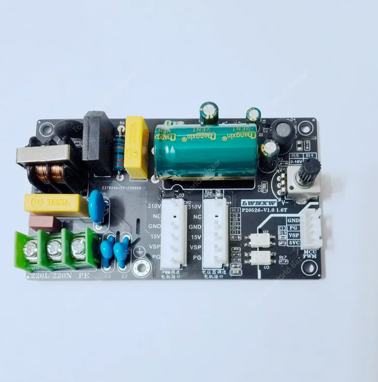 Air conditioner DC motor drive board DC fan motor drive board is suitable for 5-wire DC motor stepless speed regulation
Air conditioner DC motor drive board DC fan motor drive board is suitable for 5-wire DC motor stepless speed regulation