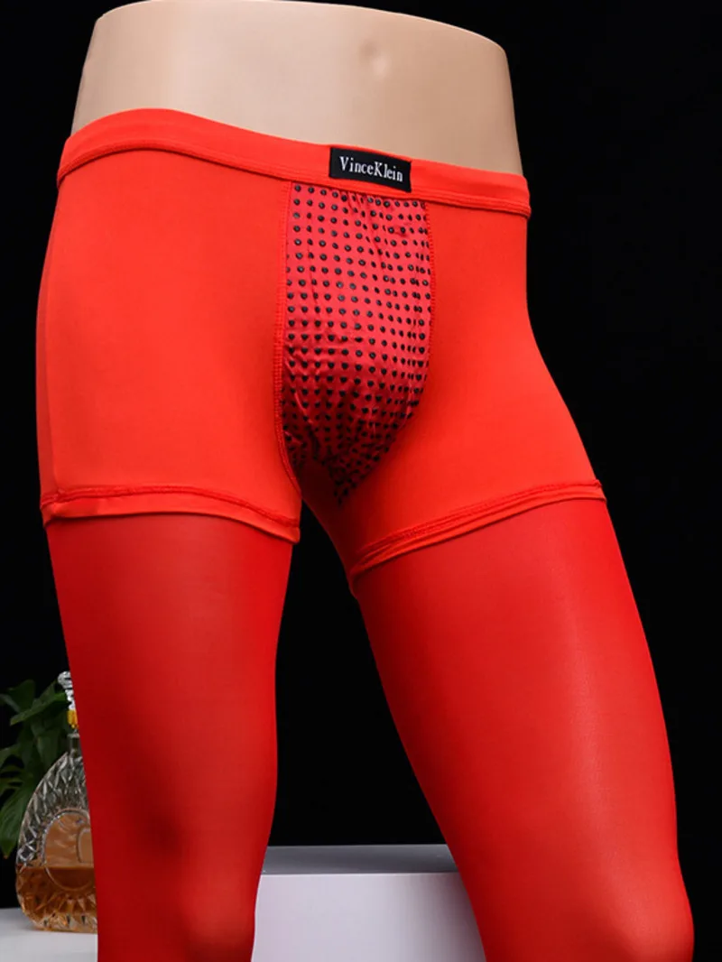 2024 г., Benming, красные мужские трусы с плоскими углами, шелковые чулки, сращивающиеся прозрачные высокоэластичные тонкие удобные дышащие леггинсы 1BVX
2024 г., Benming, красные мужские трусы с плоскими углами, шелковые чулки, сращивающиеся прозрачные высокоэластичные тонкие удобные дышащие леггинсы 1BVX