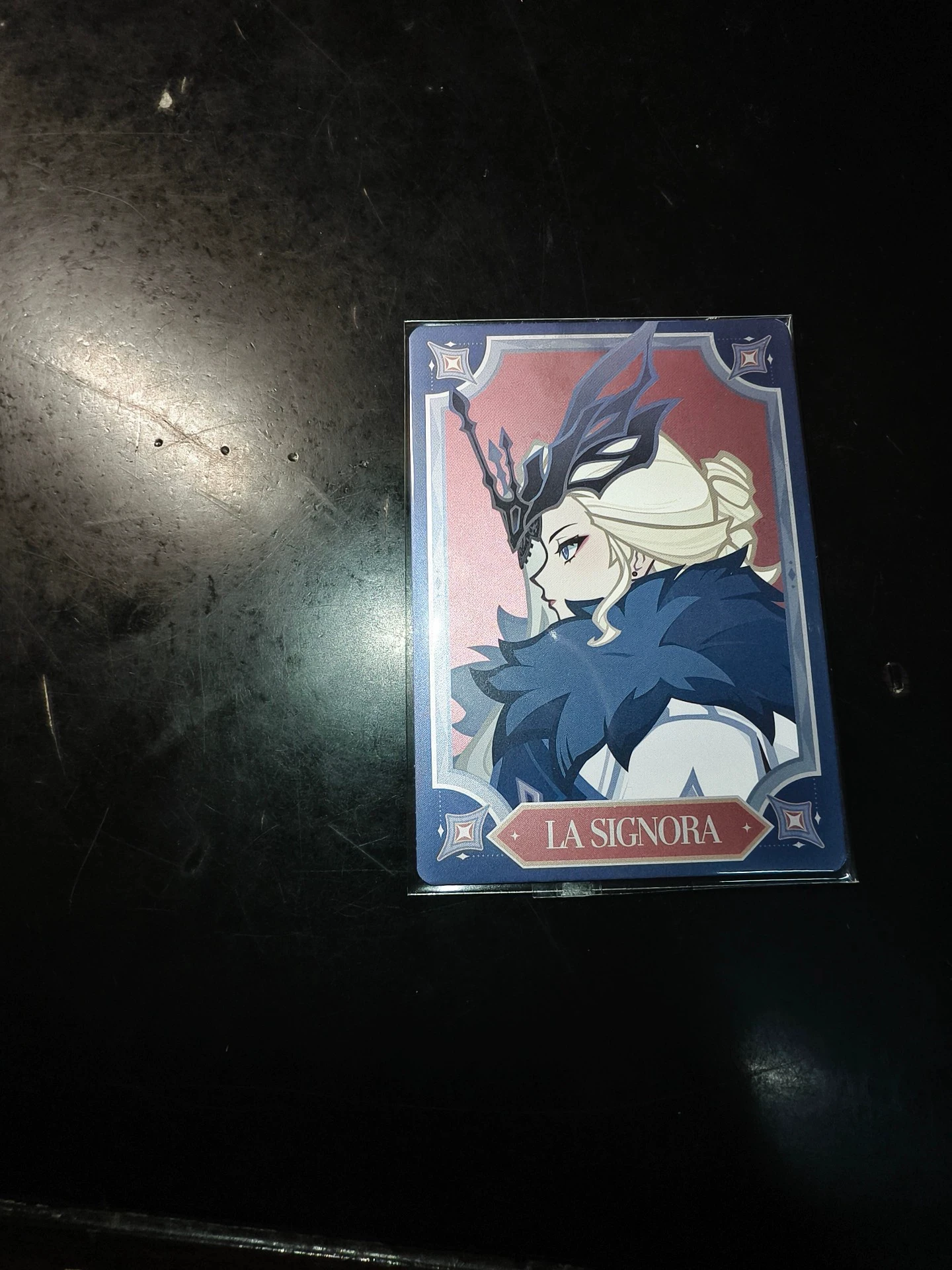 In Stock Genshin Impact Frost Trace Flame Fatui Rosalyne Photo Card
In Stock Genshin Impact Frost Trace Flame Fatui Rosalyne Photo Card