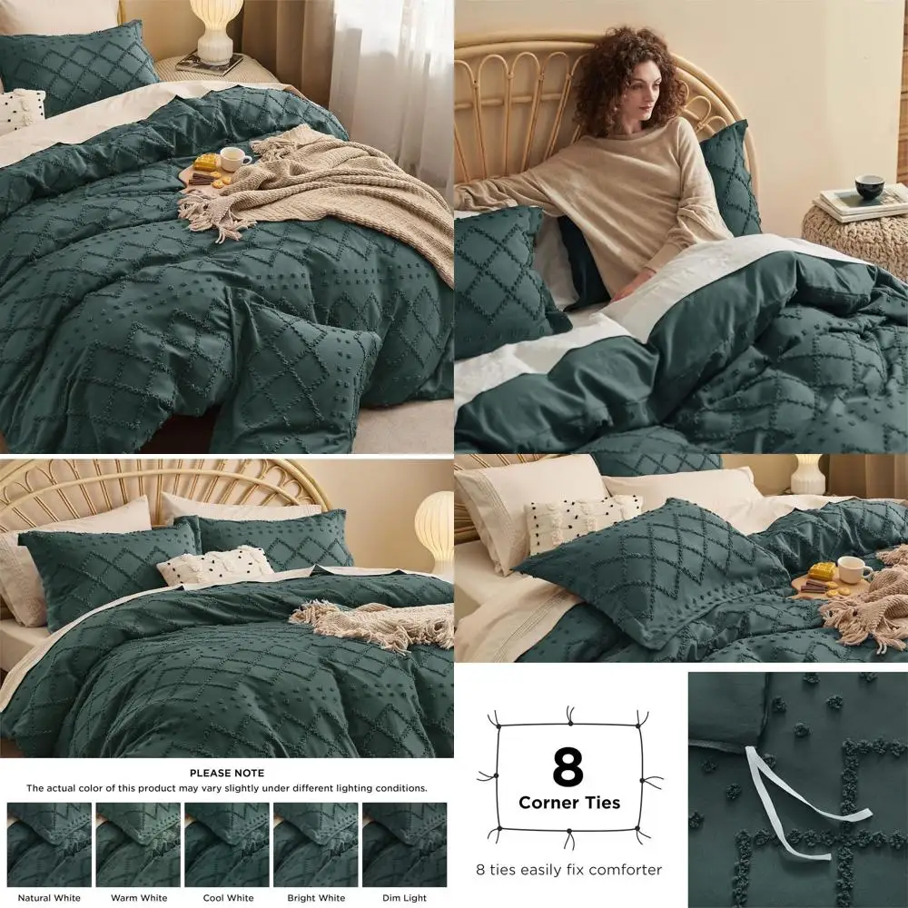 Комплект постельного белья Queen Size в богемном стиле, оливково-зеленый, из дышащего хлопка, можно стирать, подходит для всех сезонов, включает 1 пододеяльник 90x9 футов.
Комплект постельного белья Queen Size в богемном стиле, оливково-зеленый, из дышащего хлопка, можно стирать, подходит для всех сезонов, включает 1 пододеяльник 90x9 футов.
