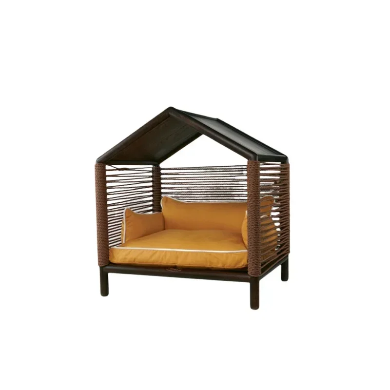 Pet nest sofa wooden house solid wood ash log cat and dog universal cat nest villa
Pet nest sofa wooden house solid wood ash log cat and dog universal cat nest villa
