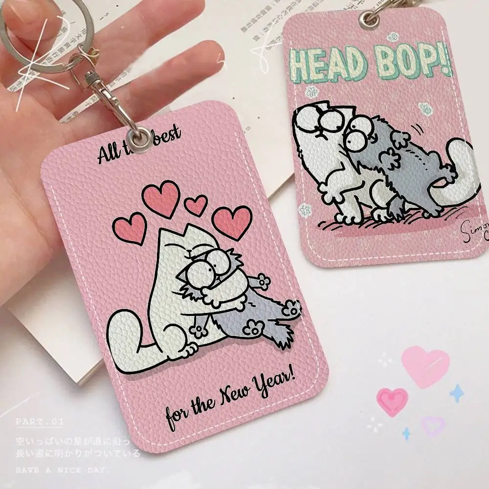 S-Simons C-Cat PU Soft Leather Rectangular Key Card Holder Induction Elevator Protection Cover Youth Faion Accory
S-Simons C-Cat PU Soft Leather Rectangular Key Card Holder Induction Elevator Protection Cover Youth Faion Accory