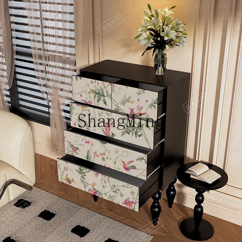 ZYYCream Wind Retro Flower and Bird Solid Wood Storage Storage Home Living Room Decoration Multifunctional Bucket Cabinet
ZYYCream Wind Retro Flower and Bird Solid Wood Storage Storage Home Living Room Decoration Multifunctional Bucket Cabinet