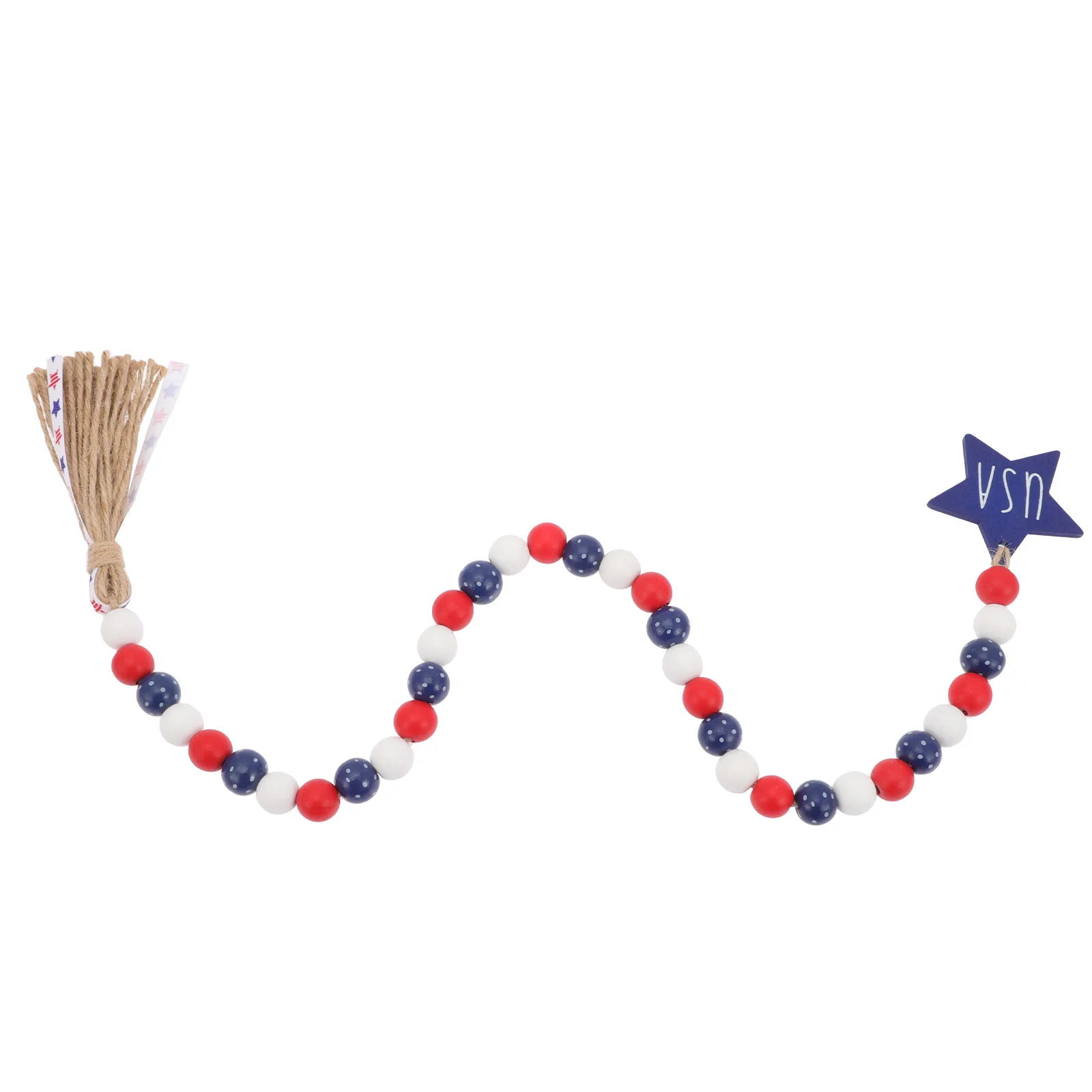 Wooden Bead Tassel Decor Hanging nament Rope Wall Wooden Bead String DIY Party Independence Day Home Bar Restaurant
Wooden Bead Tassel Decor Hanging nament Rope Wall Wooden Bead String DIY Party Independence Day Home Bar Restaurant