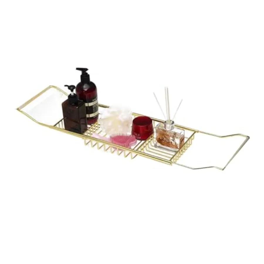 Stainl Steel Expandale Sower attu Tray Over Tu at Caddy Expandale at Caddy for Te Elegant Tu Crome Polised Gold
Stainl Steel Expandale Sower attu Tray Over Tu at Caddy Expandale at Caddy for Te Elegant Tu Crome Polised Gold