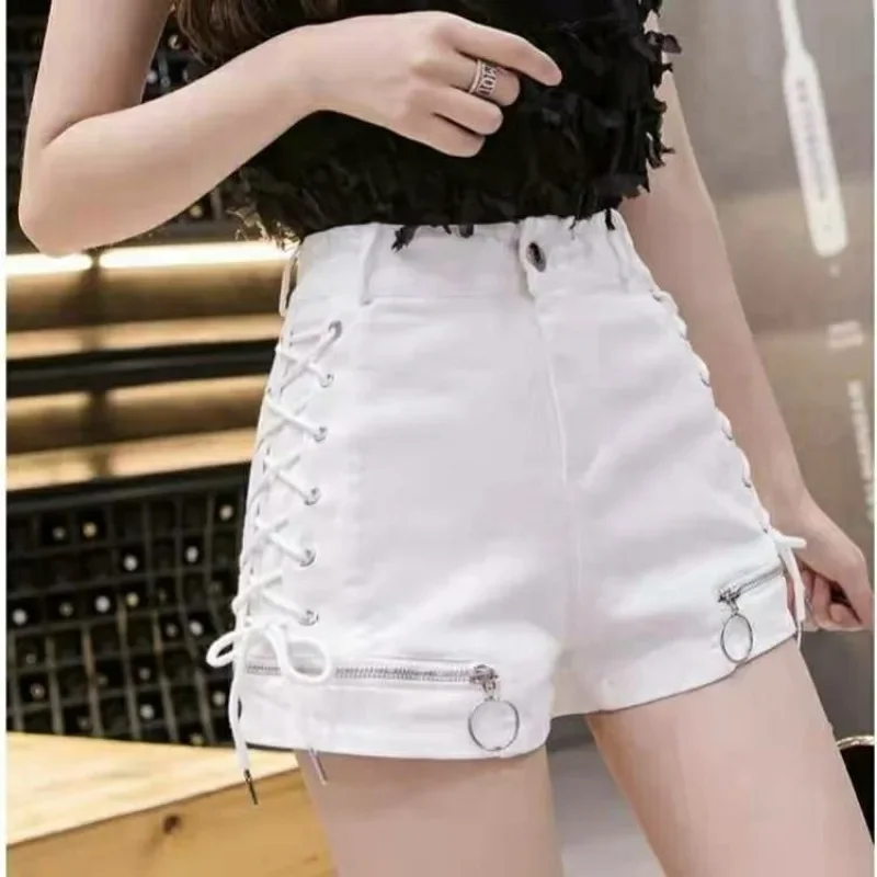Youthful New In High Waist Wide Women's Denim Shorts Fashion Clothing 2025 Low Price Trend Design Kpop Female Short Jeans Pants
Youthful New In High Waist Wide Women's Denim Shorts Fashion Clothing 2025 Low Price Trend Design Kpop Female Short Jeans Pants