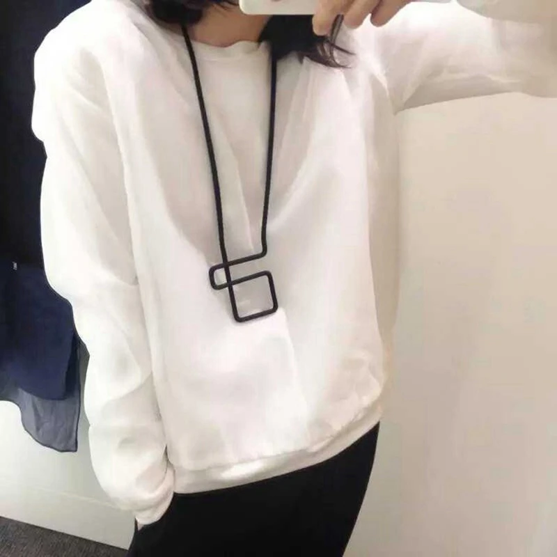 2025 Hot Fashion Designer Black Rope Necklace, Geo Maze Choker Pendant For Women Simple Costume Jewelry Para Mujer
2025 Hot Fashion Designer Black Rope Necklace, Geo Maze Choker Pendant For Women Simple Costume Jewelry Para Mujer