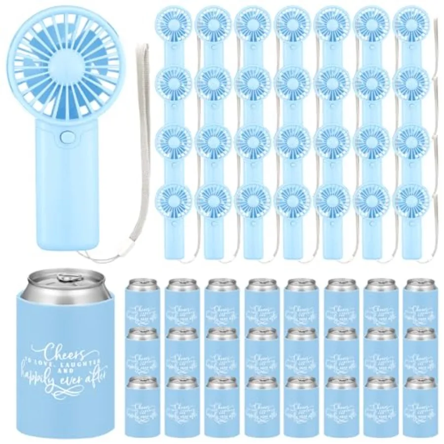 Wedding Favors for Guests Bulk Mini Handheld Fans With Wedding Can Cooler Sleeves Organza Bags Cards Wood Sign for Summer Outdo
Wedding Favors for Guests Bulk Mini Handheld Fans With Wedding Can Cooler Sleeves Organza Bags Cards Wood Sign for Summer Outdo