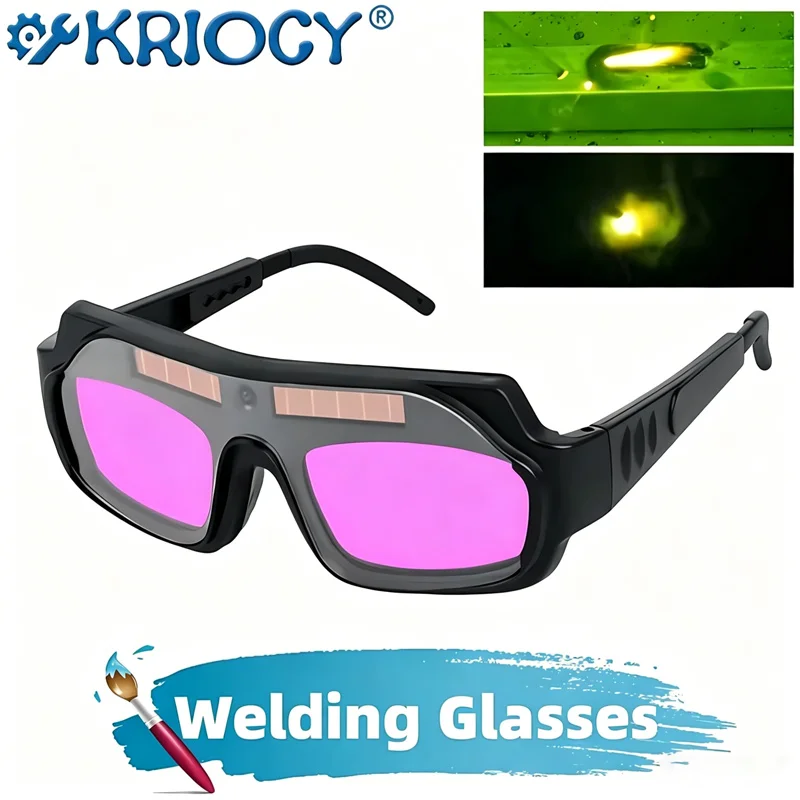 Automatic Darkening Dimming Welding Glasses Argon Arc Welding Solar Goggles Special Anti-glare Eye Protection Glasses Tools
Automatic Darkening Dimming Welding Glasses Argon Arc Welding Solar Goggles Special Anti-glare Eye Protection Glasses Tools
