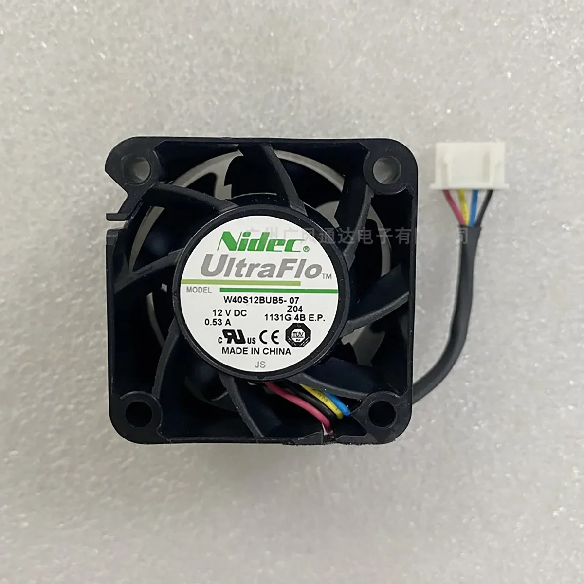 W40S12BUB5-07 12V 0.53A 4028 Server Cooling Fan
W40S12BUB5-07 12V 0.53A 4028 Server Cooling Fan
