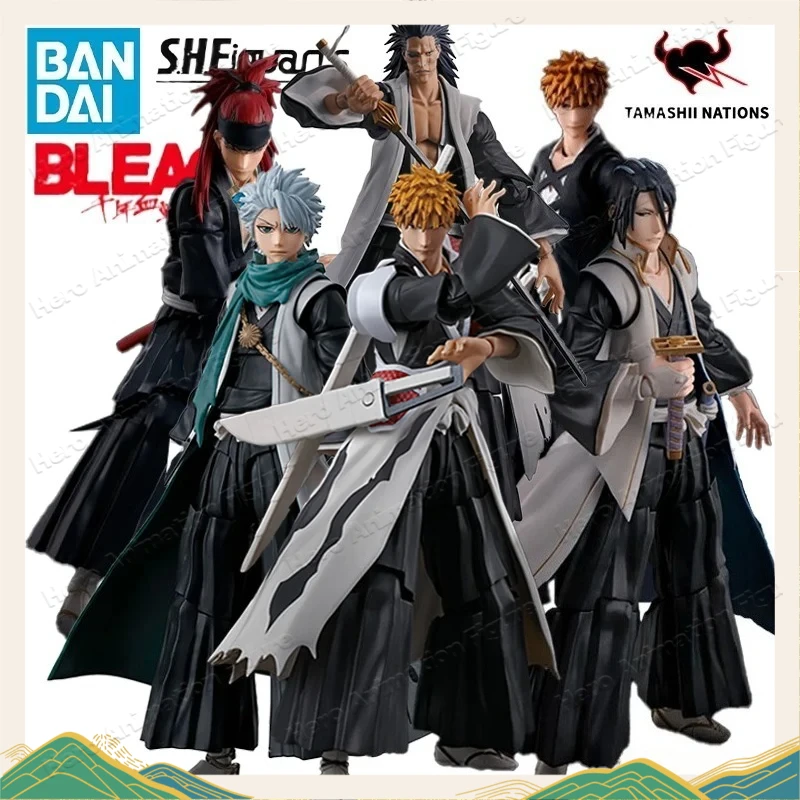 In Stock Bandai S.H.Figuarts SHF Kurosaki Kenpachi Zaraki Toshiro Hiya Renji Abarai Byakuya Gift Collection
In Stock Bandai S.H.Figuarts SHF Kurosaki Kenpachi Zaraki Toshiro Hiya Renji Abarai Byakuya Gift Collection