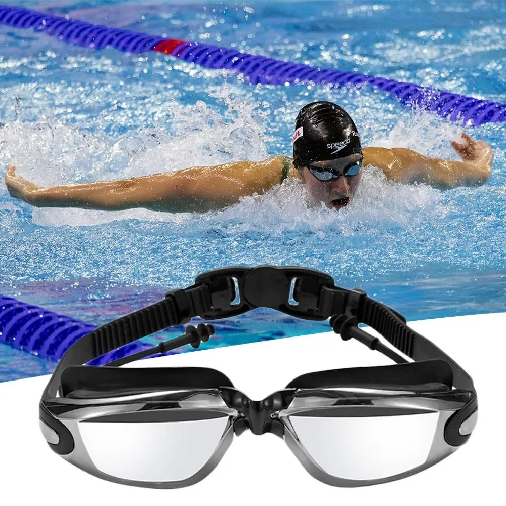 One-piece Earplugs Summer Swimming Goggles High-definition Anti Fog Diving Swim Glasses Waterproof Electroplating Swim Eyewear
One-piece Earplugs Summer Swimming Goggles High-definition Anti Fog Diving Swim Glasses Waterproof Electroplating Swim Eyewear