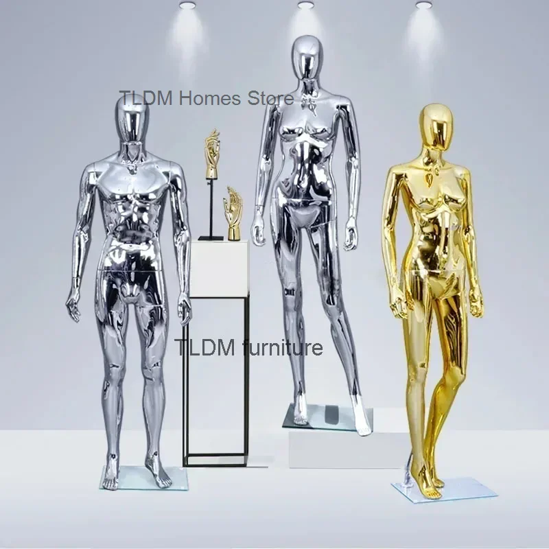 Electroplating Model Wedding Dress Model Mannequin for Women's Clothing Props Dummy Model Display Stand Mannequin Holder
Electroplating Model Wedding Dress Model Mannequin for Women's Clothing Props Dummy Model Display Stand Mannequin Holder