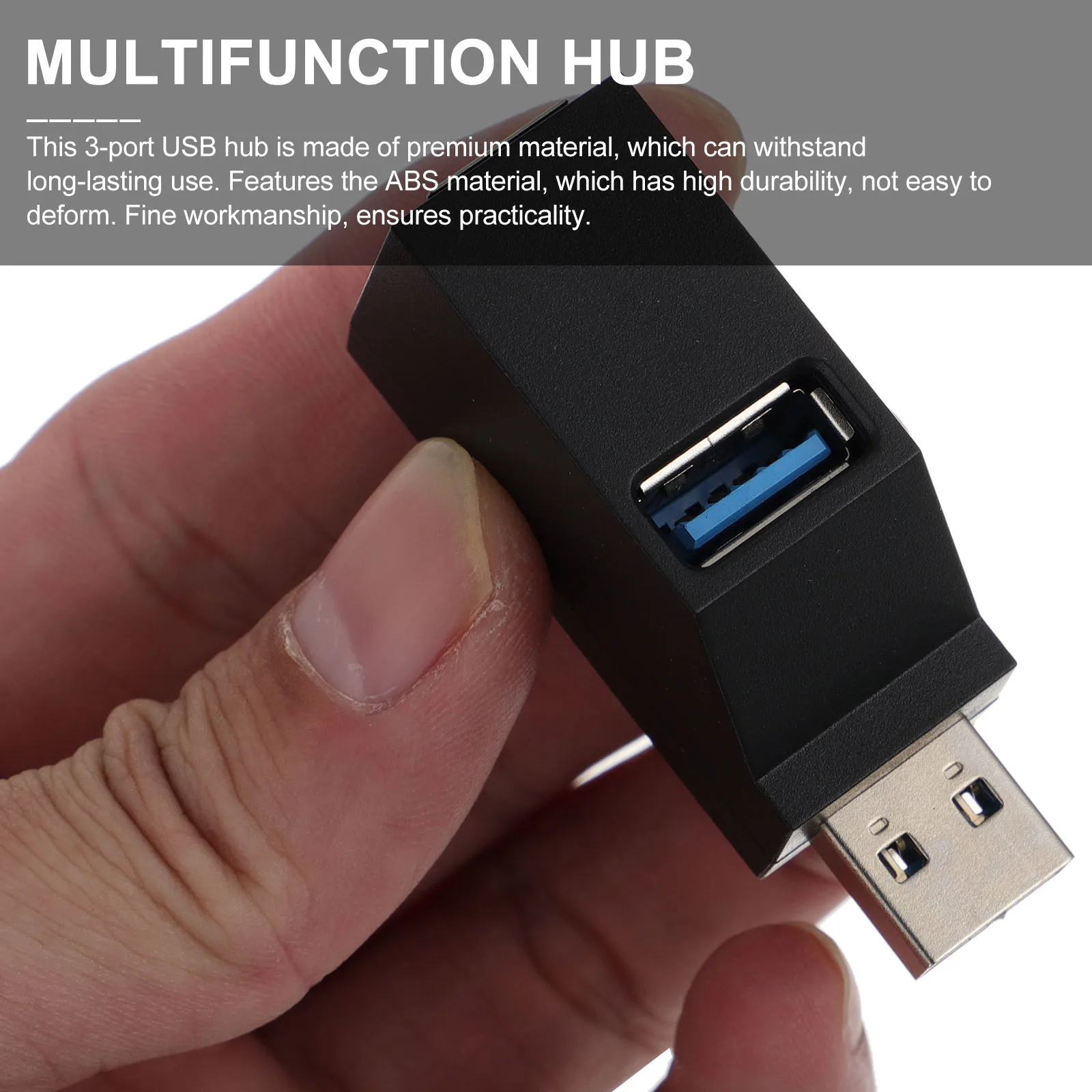 Multi-Port Usb Hub 3-Port Standard Usb Splitter For Laptop Charging Data Transfer Overcurrent Protection Computer
Multi-Port Usb Hub 3-Port Standard Usb Splitter For Laptop Charging Data Transfer Overcurrent Protection Computer