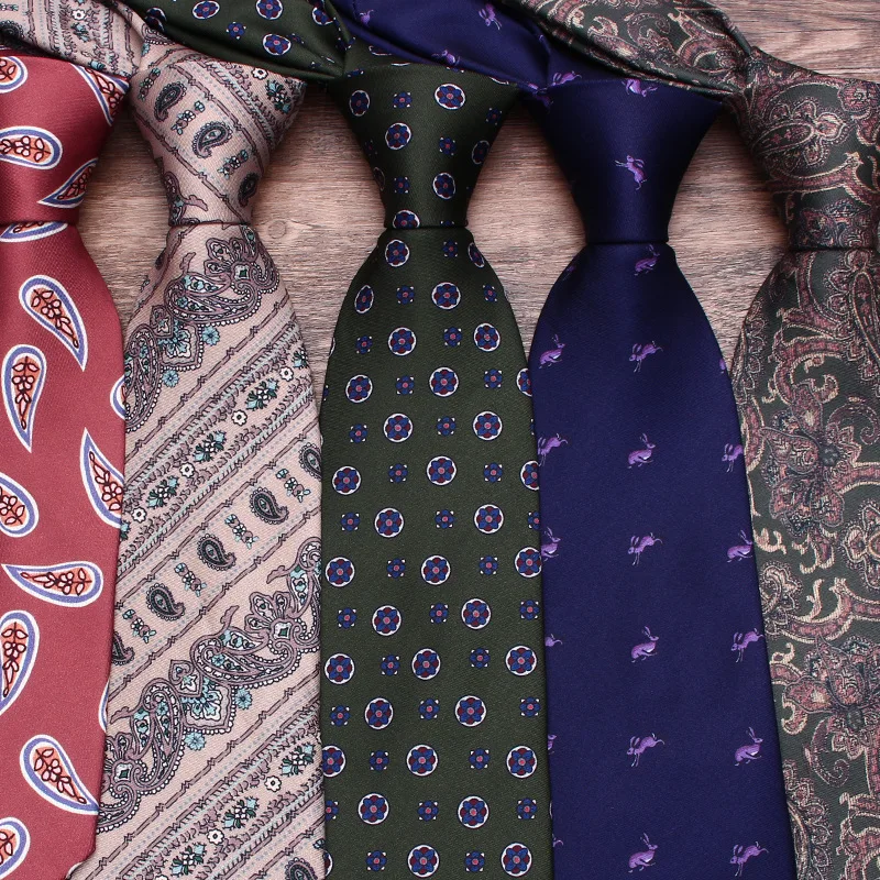 9cm Mens Neck Ties for Wedding Party Paisley Floral Printed Neckties Classic Business Daily Wear Cravat Shirt Accessories
9cm Mens Neck Ties for Wedding Party Paisley Floral Printed Neckties Classic Business Daily Wear Cravat Shirt Accessories