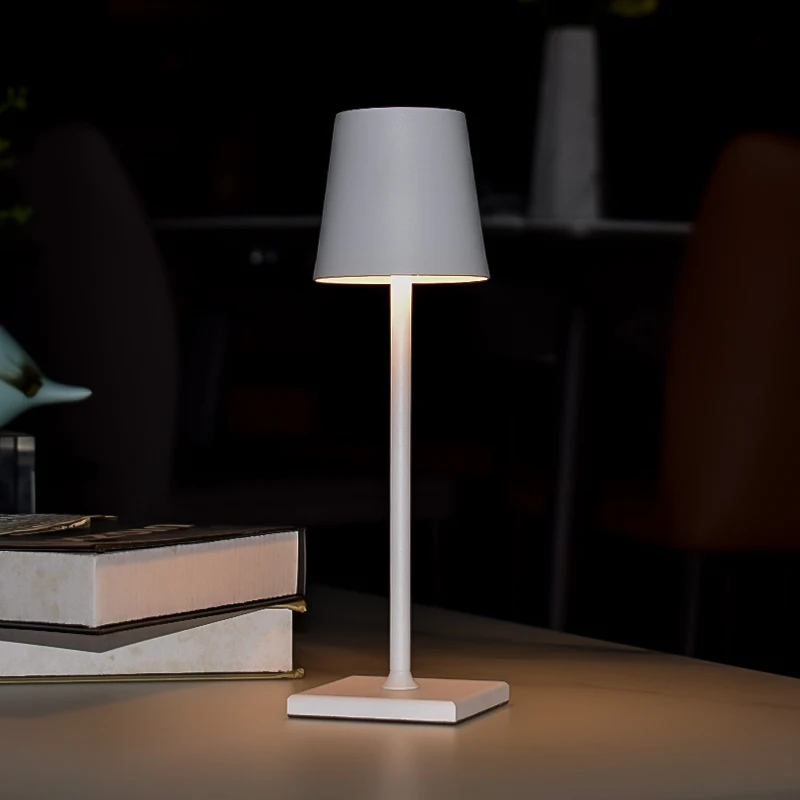 Mini Touch Control Warm Light Adjustable Brightness Wireless Rechargeable AluminumIron Table Lamp Simple Design Small Table Lamp
Mini Touch Control Warm Light Adjustable Brightness Wireless Rechargeable AluminumIron Table Lamp Simple Design Small Table Lamp