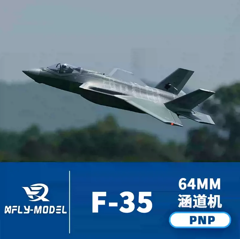 XFly 64mm 70mm F-35 Lightning II remote-controlled electric aircraft fixed wing model F35 RC toy Hand throw / KIT/ PNP version
XFly 64mm 70mm F-35 Lightning II remote-controlled electric aircraft fixed wing model F35 RC toy Hand throw / KIT/ PNP version