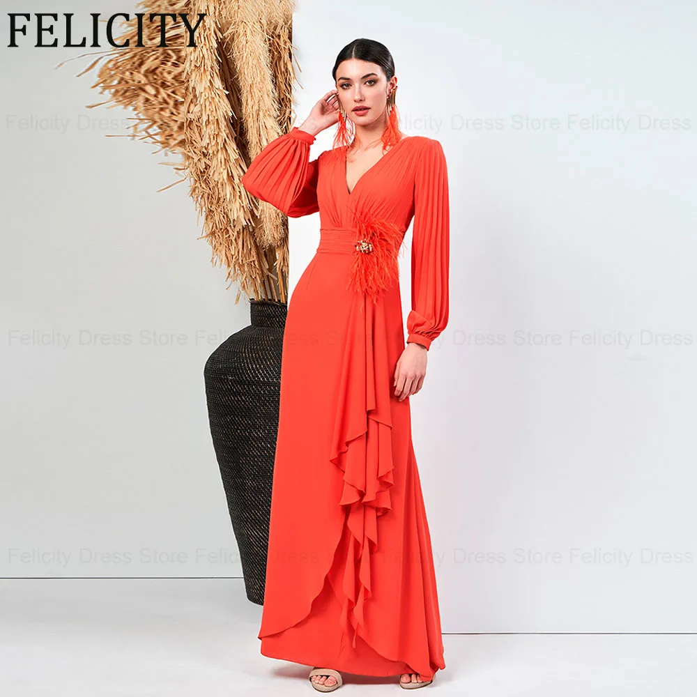 Chiffon Elegant Mother of the Bride Dresses 2024 Sheath V-Neck Wedding Guest Dresses Feathers Pleated Beading Party Evening Gown
Chiffon Elegant Mother of the Bride Dresses 2024 Sheath V-Neck Wedding Guest Dresses Feathers Pleated Beading Party Evening Gown