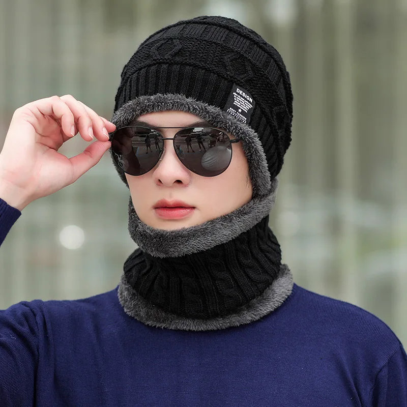 Winter Padded Hat Men's Warm Wrapped Head Cap Versatile Wool Knit Cap Fashion Thickened Scarf Cap
Winter Padded Hat Men's Warm Wrapped Head Cap Versatile Wool Knit Cap Fashion Thickened Scarf Cap