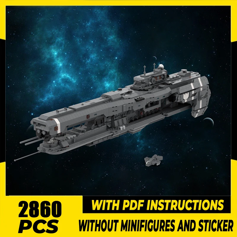 Spacecraft Model Moc Building Blocks Strident Class Heavy Frigate UNSC Model Technology Bricks DIY Assembly Construstion ToyGift
Spacecraft Model Moc Building Blocks Strident Class Heavy Frigate UNSC Model Technology Bricks DIY Assembly Construstion ToyGift