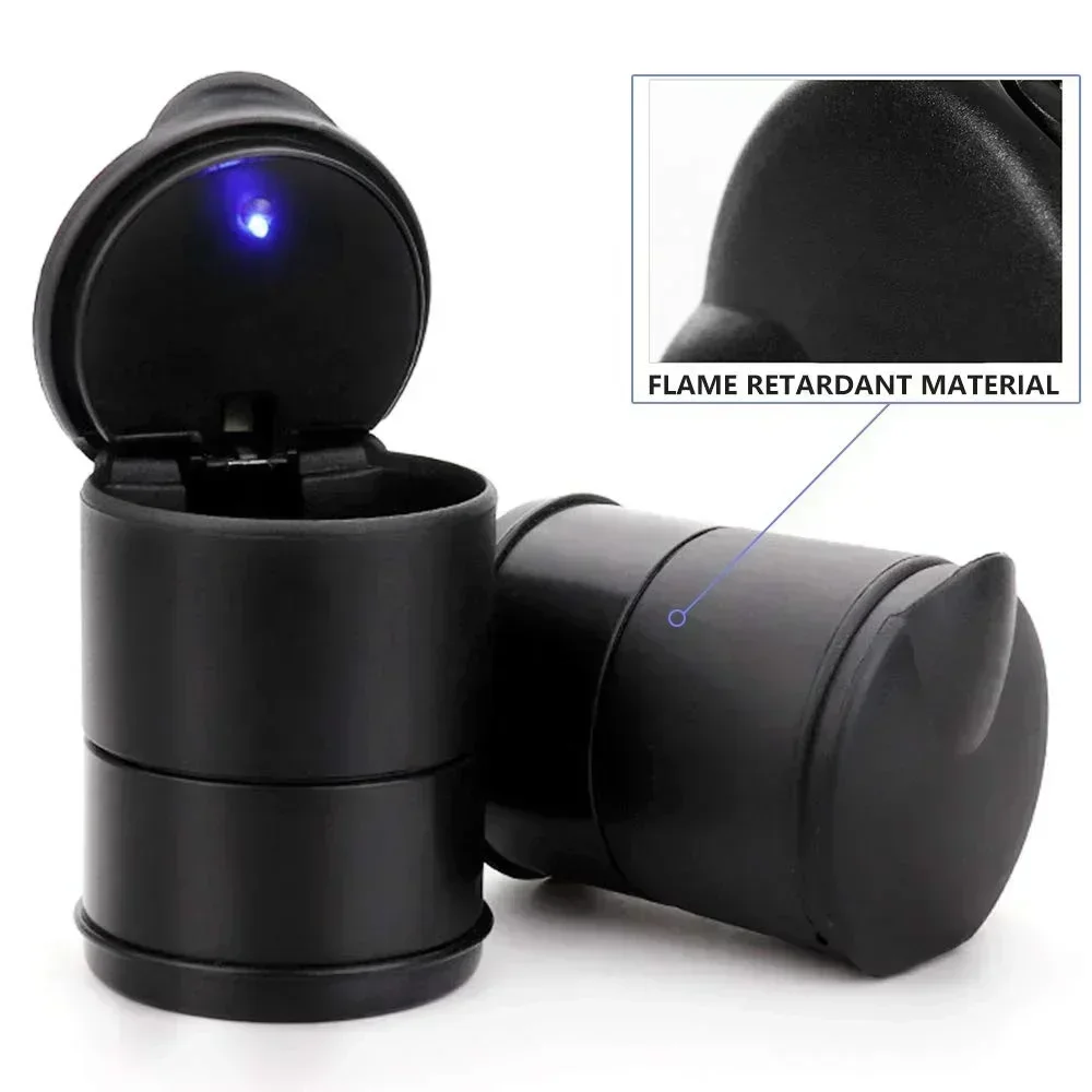 Car Portable Ashtray Holder Plastic Cup Flame Retardant Cigarette LED Ashtray Storage Case For Auto Home Smoking Accessory
Car Portable Ashtray Holder Plastic Cup Flame Retardant Cigarette LED Ashtray Storage Case For Auto Home Smoking Accessory