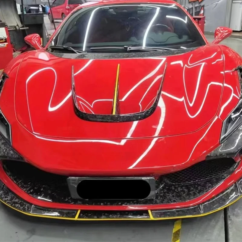 Trade Guaranteed M Style Forged Dry Carbon Fiber Front Bumper Lip Front Lip Front Bumper Center Cover for Ferrari F8
Trade Guaranteed M Style Forged Dry Carbon Fiber Front Bumper Lip Front Lip Front Bumper Center Cover for Ferrari F8