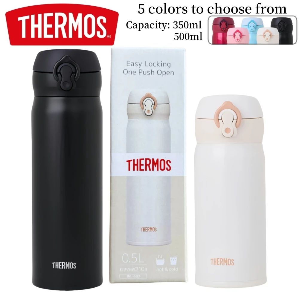 Термокружка из нержавеющей стали THERMOS 350 мл/500 мл, бутылка для горячей и холодной воды 6 часов, герметичный кофе для офиса, путешествий на открытом воздухе
Термокружка из нержавеющей стали THERMOS 350 мл/500 мл, бутылка для горячей и холодной воды 6 часов, герметичный кофе для офиса, путешествий на открытом воздухе