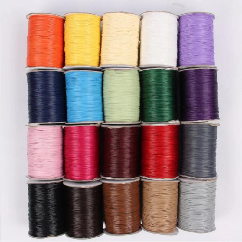Wholesale multi size 0.5/0.8/1mm high quality environmental protection polishing Korean Wax Rope Bracelet polyester wax rope
Wholesale multi size 0.5/0.8/1mm high quality environmental protection polishing Korean Wax Rope Bracelet polyester wax rope