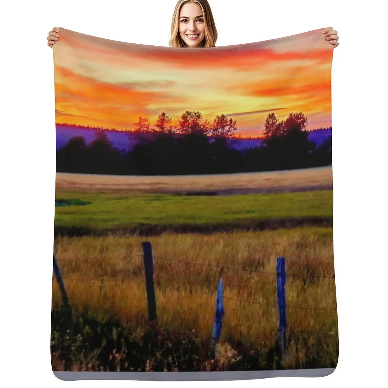 McCall, Idaho Sunset Throw Blanket Warm Napping Blanket for Office Couch Bed
McCall, Idaho Sunset Throw Blanket Warm Napping Blanket for Office Couch Bed