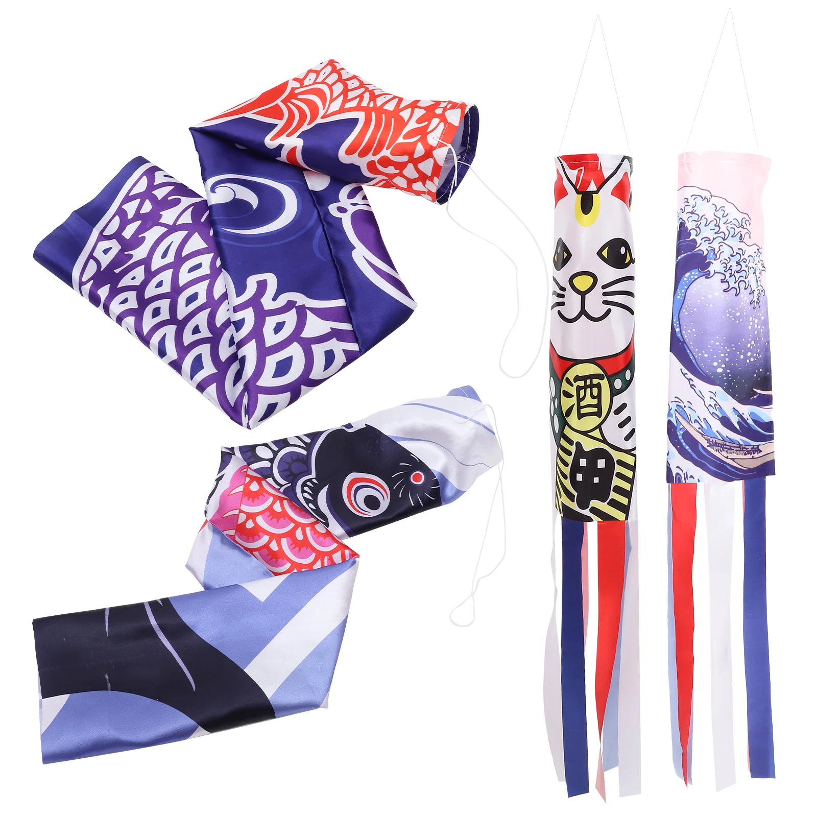 4 Pcs Windsock Flags for Garden Outdoor Decor Japanese Restaurant Banner Fade Resistant Hanging Direction Lawn Balcony
4 Pcs Windsock Flags for Garden Outdoor Decor Japanese Restaurant Banner Fade Resistant Hanging Direction Lawn Balcony