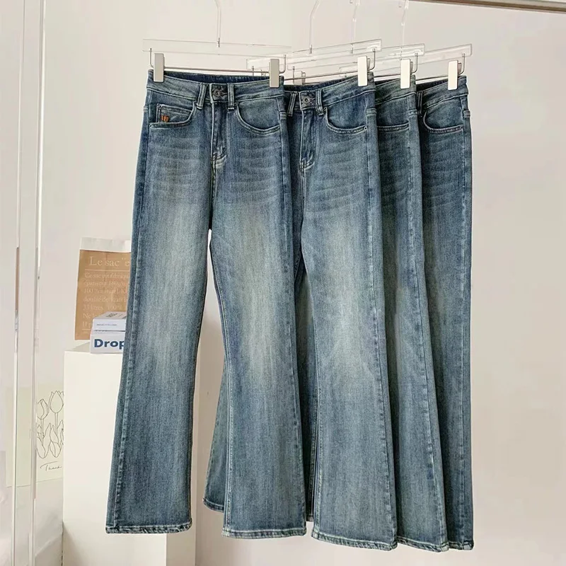 S-3XL High Waist Women Baggy Jeans 2025 New Spring Summer Slight Flare Pants Loose Vintage Denim Trousers
S-3XL High Waist Women Baggy Jeans 2025 New Spring Summer Slight Flare Pants Loose Vintage Denim Trousers