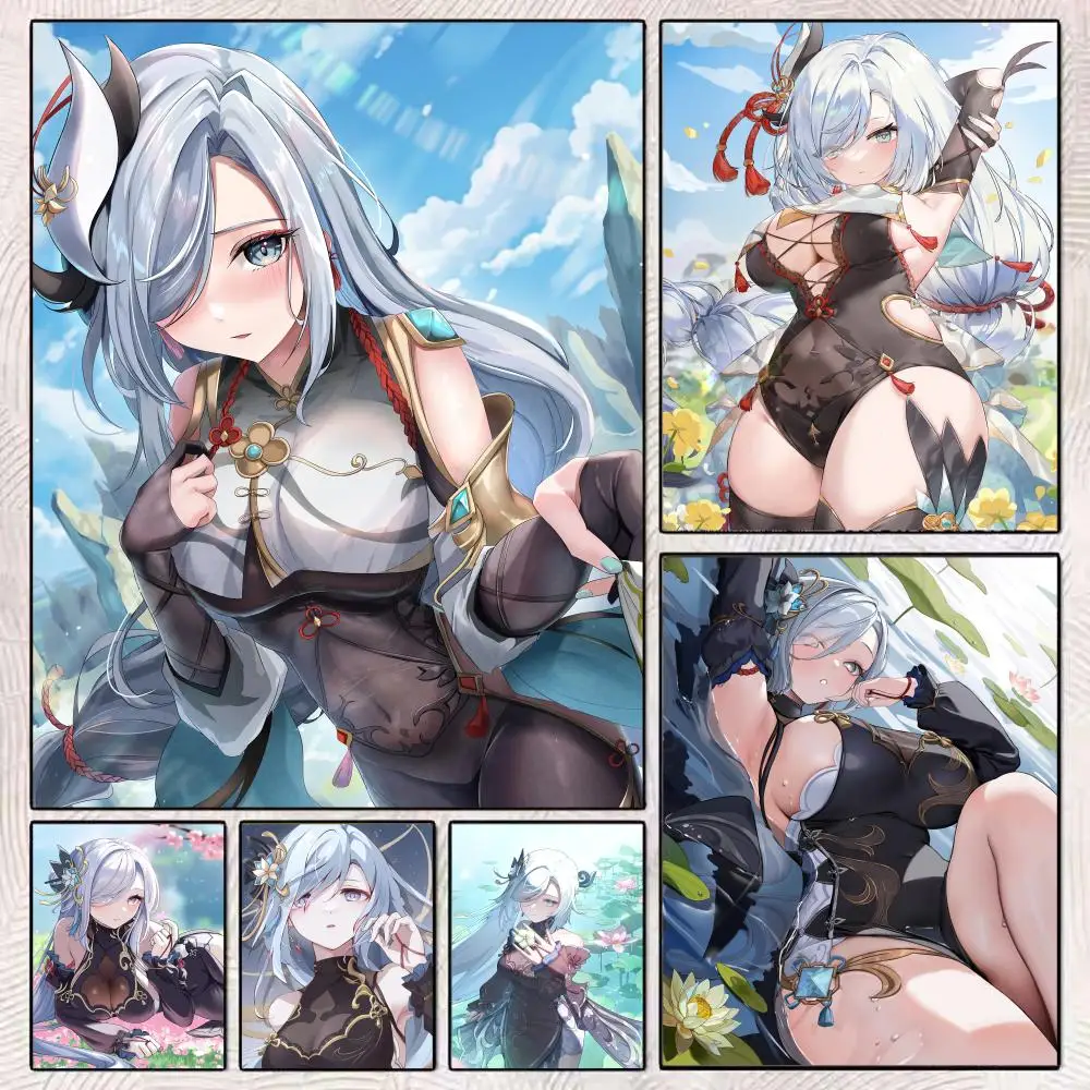 Poster Sticker Self Adhesive For Office Home Movie Theater Wall Art Decor Fancy Gift Game Genshin Shenhe
Poster Sticker Self Adhesive For Office Home Movie Theater Wall Art Decor Fancy Gift Game Genshin Shenhe