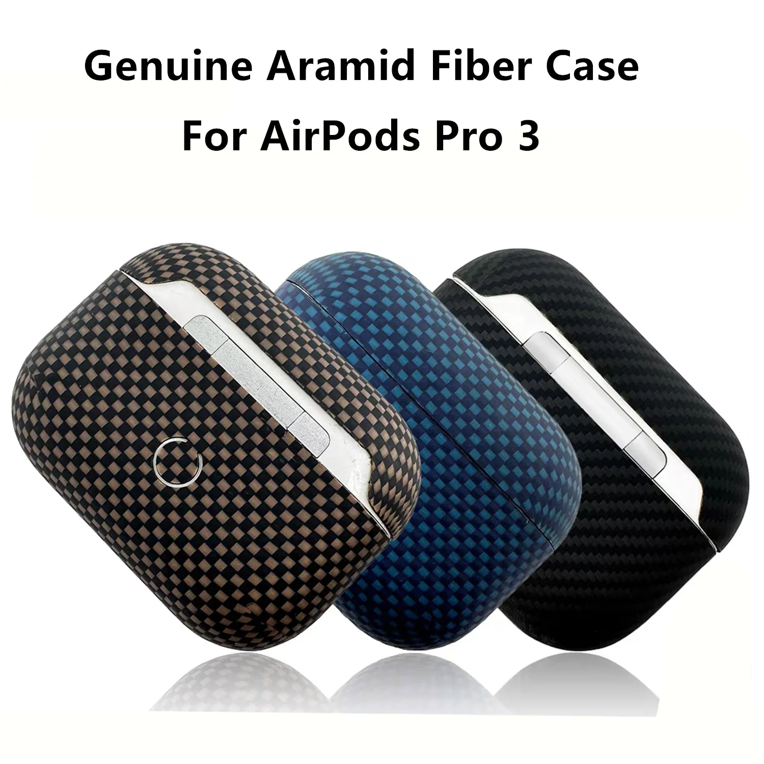 Genuine Aramid Carbon Fiber Case For Apple AirPods Pro 3 Matte Sunset Moonrise Bulletproof Ultra Hard Thin Light Cover
Genuine Aramid Carbon Fiber Case For Apple AirPods Pro 3 Matte Sunset Moonrise Bulletproof Ultra Hard Thin Light Cover