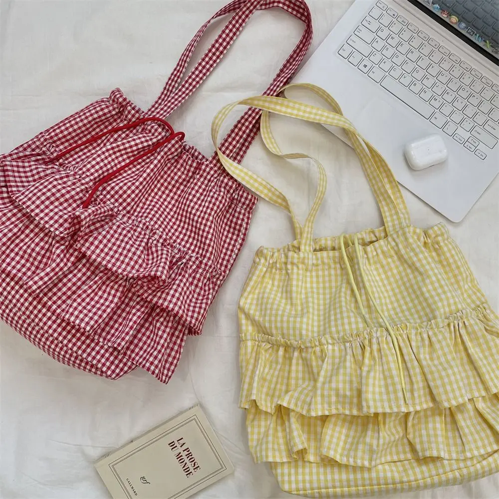 NEW Plaid Tote Bag Sweet Casual Shoulder Bag Large Capacity Printing Crossbody Bag Girl
NEW Plaid Tote Bag Sweet Casual Shoulder Bag Large Capacity Printing Crossbody Bag Girl