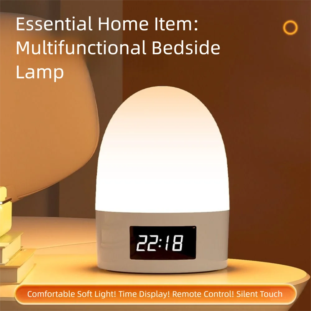 3 Color Touch Night Light Eye Protection Dimming Sleeping Lamp Simple Remote Control Bedroom Bedside Lamp Gift
3 Color Touch Night Light Eye Protection Dimming Sleeping Lamp Simple Remote Control Bedroom Bedside Lamp Gift