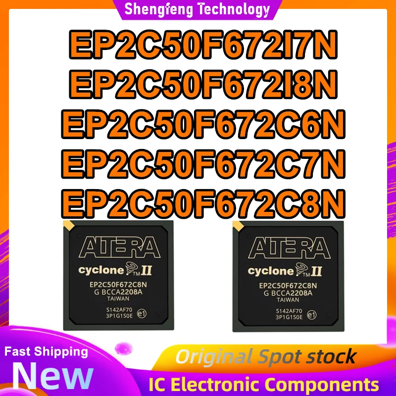 EP2C50F672I7N EP2C50F672I8N EP2C50F672C6N EP2C50F672C7N EP2C50F672C8N BGA IC Chip 100% New Original in stock
EP2C50F672I7N EP2C50F672I8N EP2C50F672C6N EP2C50F672C7N EP2C50F672C8N BGA IC Chip 100% New Original in stock