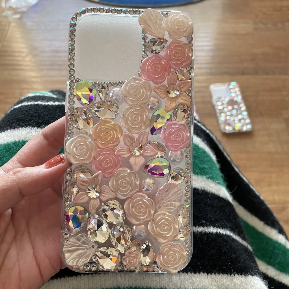 Purprl Rose Case For iPhone 15 16 Pro Max 14 13 Mini 12 11 SE X XS XR 8 7 6 6s Plus Diamond Phone Cover with Strap
Purprl Rose Case For iPhone 15 16 Pro Max 14 13 Mini 12 11 SE X XS XR 8 7 6 6s Plus Diamond Phone Cover with Strap