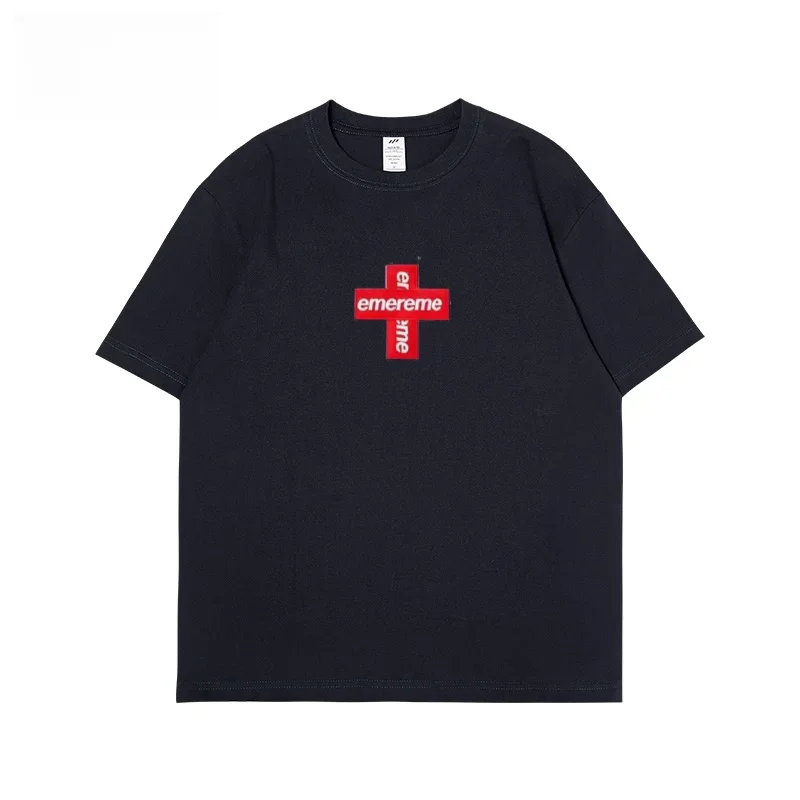 Best-selling International Brands of High-end Luxury Short-sleeved Fashion Printed Cotton Men's T-shirt Street Everything
Best-selling International Brands of High-end Luxury Short-sleeved Fashion Printed Cotton Men's T-shirt Street Everything