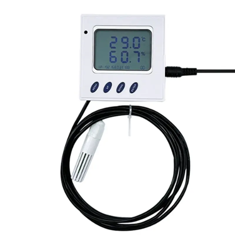 [NEW!CCDD】 Temperature And Humidity,Temperature Sensor,Ethernet,RJ45,IP,SNMP Protocol , Sht30 Sensor With 2 Meters Lead US PLUG
[NEW!CCDD】 Temperature And Humidity,Temperature Sensor,Ethernet,RJ45,IP,SNMP Protocol , Sht30 Sensor With 2 Meters Lead US PLUG