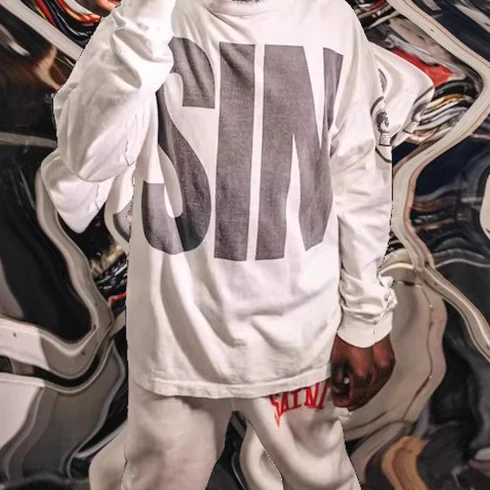 Футболка с длинными рукавами и принтом животных из мультфильмов, из чистого хлопка, с круглым вырезом, молодежная модная модель, осень 2023, мужская одежда
Футболка с длинными рукавами и принтом животных из мультфильмов, из чистого хлопка, с круглым вырезом, молодежная модная модель, осень 2023, мужская одежда