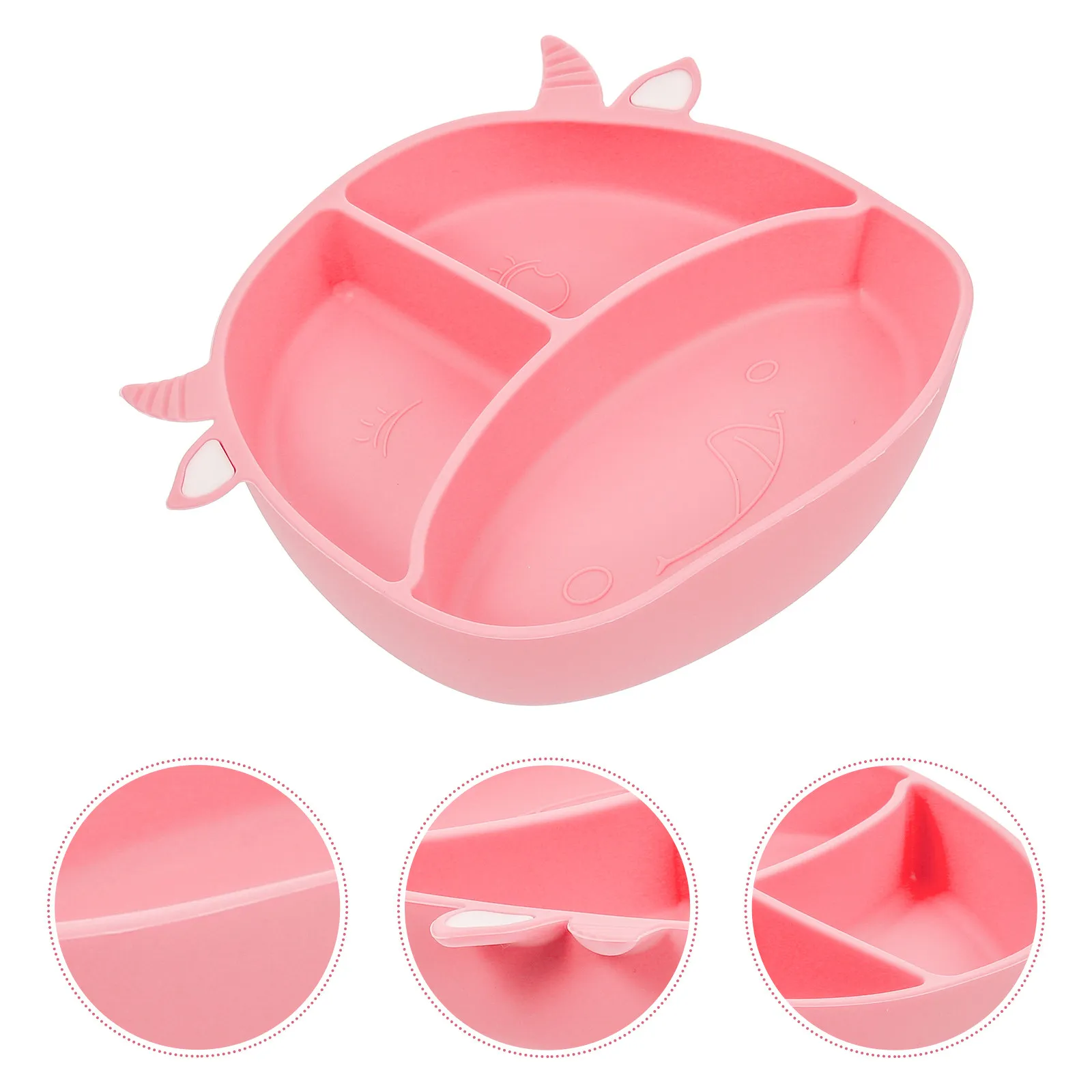 1Pcs Children Food Plate Silicone Suction Suction Cup Divided Feeding Plate Toddler Dinner Dish Silicone Tableware
1Pcs Children Food Plate Silicone Suction Suction Cup Divided Feeding Plate Toddler Dinner Dish Silicone Tableware