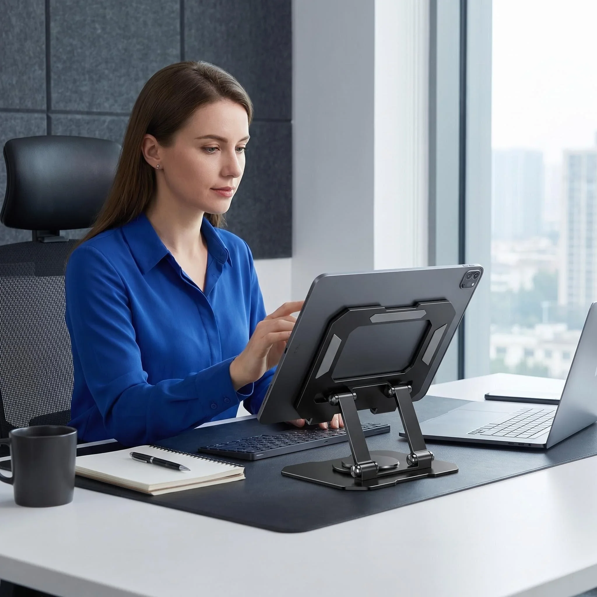 Metal Tablet Stand 360° Rotatable Anti-Slip Heat Dissipation Multi-Scenario Universal Stable Adjustable Height Base
Metal Tablet Stand 360° Rotatable Anti-Slip Heat Dissipation Multi-Scenario Universal Stable Adjustable Height Base