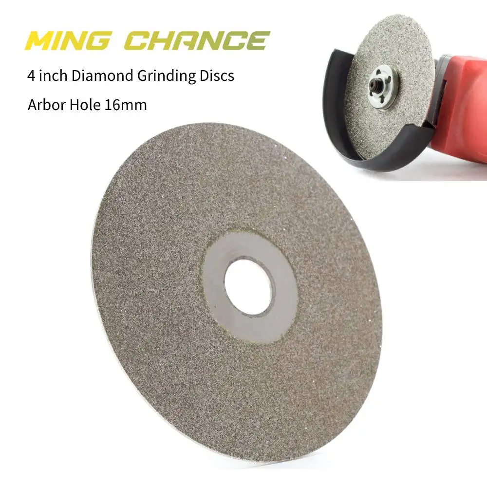 4inch 100mm x 16mm Diamond Grinding Disc Coated Flat Lap Disk Grit 60-3000 Abrasive Wheel Stone Lapidary Tools for Angle Grinder
4inch 100mm x 16mm Diamond Grinding Disc Coated Flat Lap Disk Grit 60-3000 Abrasive Wheel Stone Lapidary Tools for Angle Grinder