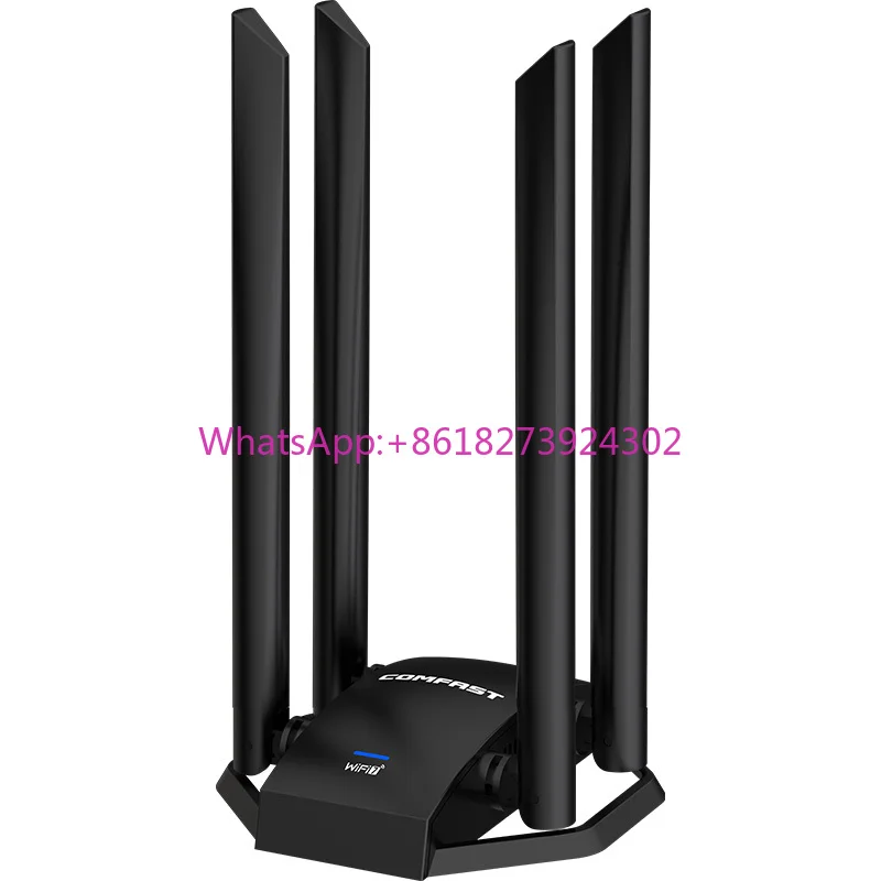 COMFAST WiFi7 technology tri-band network interface card 6500Mbps wireless USB type C wifi adapter
COMFAST WiFi7 technology tri-band network interface card 6500Mbps wireless USB type C wifi adapter