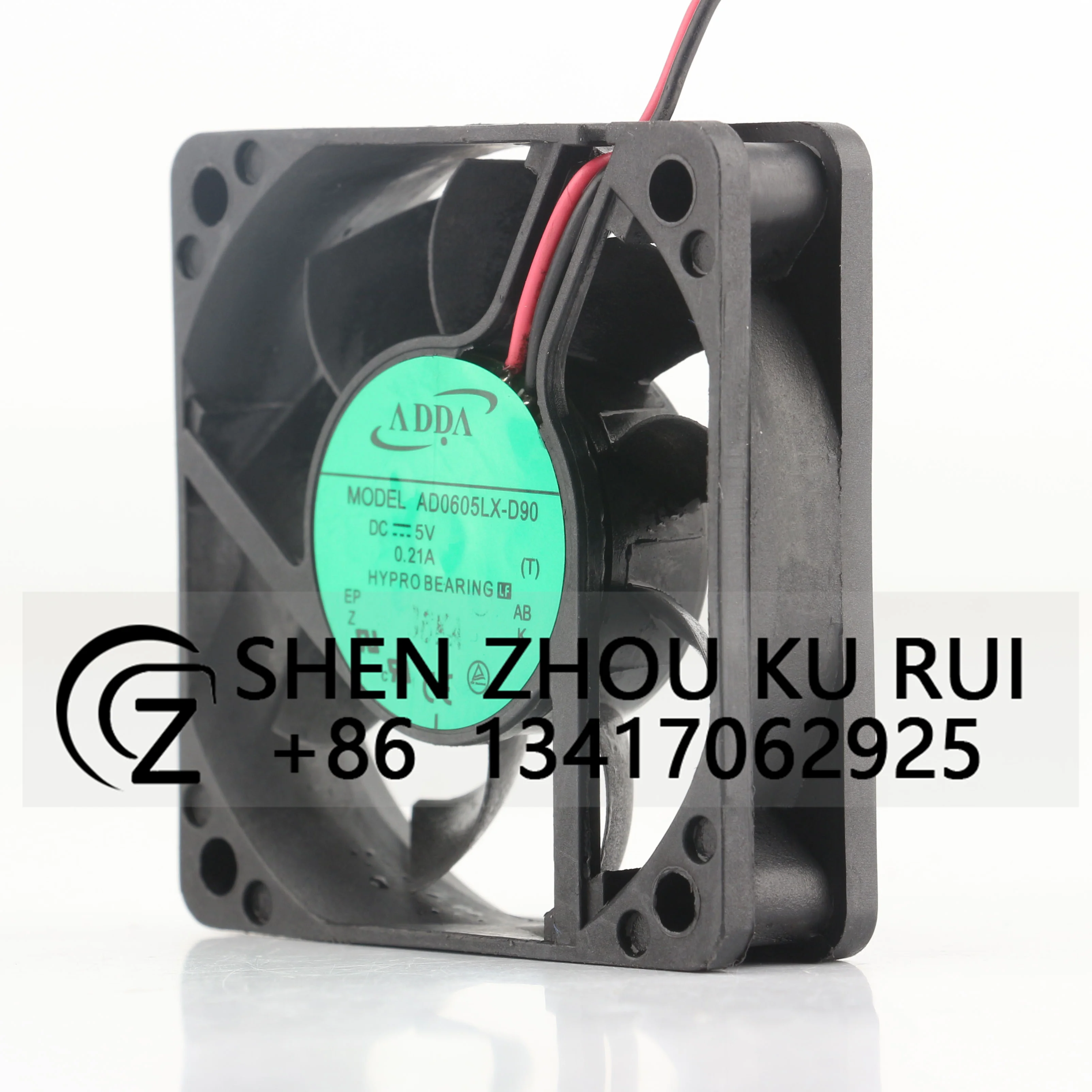 ADDA AD0605LX-D90 Dahua DVR fan Dahua DVR fan 60*60*15MM motherboard silent cooling fan
ADDA AD0605LX-D90 Dahua DVR fan Dahua DVR fan 60*60*15MM motherboard silent cooling fan